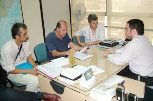 El equipo de la Secretara de Obras y Servicios Pblicos mantuvo reuniones en el Ministerio de Infraestructura de la Nacin