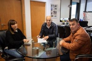 Los intendentes Bertellys y Grindetti firmaron un acuerdo de colaboración entre las comunas