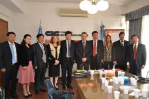 En La Plata Rodrguez Silveira recibi delegacin china de la provincia de Shandong