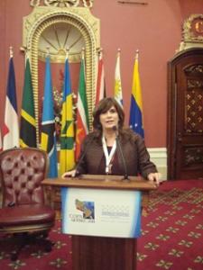 La Diputada Gloria Bidegain particip en Canad de la Confederacin Parlamentaria de las Amricas