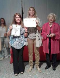 Norma Peralta y Nlida Delbonis fueron premiadas en un concurso literario en Junn